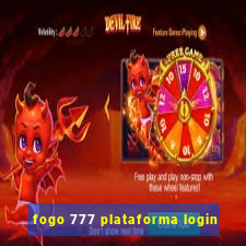 fogo 777 plataforma login